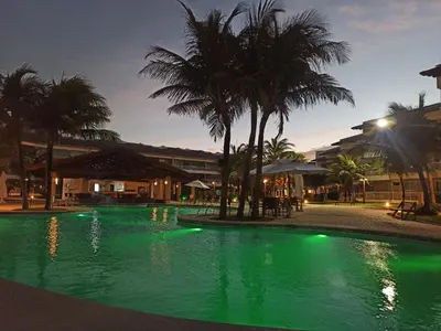 A piscina em ou perto de Apartamento à Beira Mar Porto das Dunas - Paraiso das Dunas