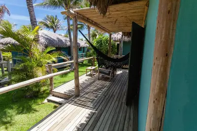 Um jardim no exterior de Hotel VilaVeraTheresa