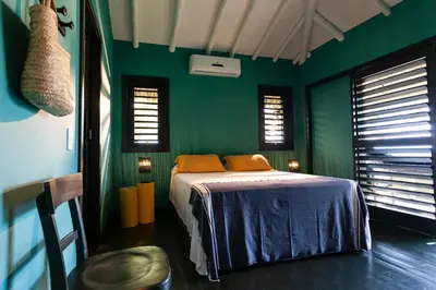 Uma cama ou camas num quarto em Hotel VilaVeraTheresa