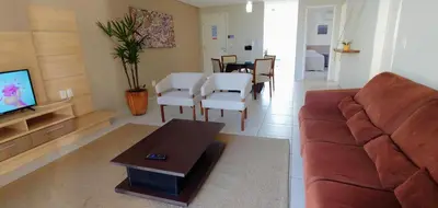 Uma televisão e/ou sistema de entretenimento em Atlantic Palace Family inn