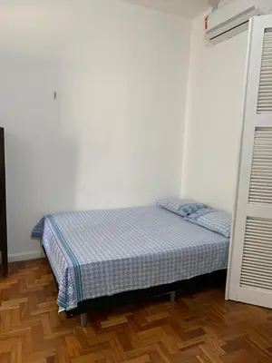 Uma cama ou camas num quarto em Casa Max