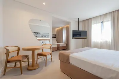 A cozinha ou kitchenette de Pauli Boutique Hotel