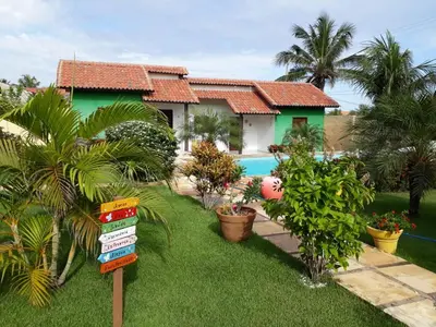 A piscina em ou perto de Chalés do Otto e Karine
