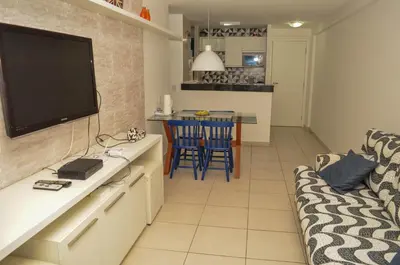 A cozinha ou kitchenette de Apartamento no Condomínio Mediterranee