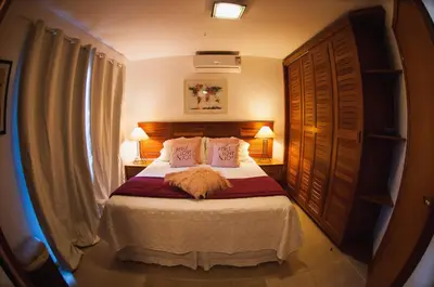 Uma cama ou camas num quarto em Cumbuco Dream Village