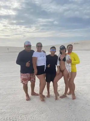 Os clientes hospedados em Pousada Centro e Praia