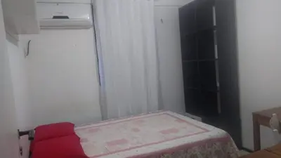 Uma cama ou camas num quarto em Residencial Porto de Iracema