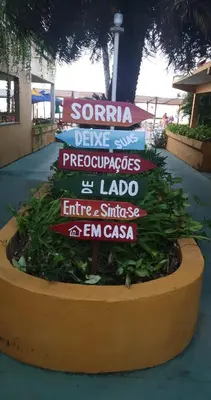 Um certificado, prémio, placa ou documento mostrado em Pousada e Restaurante Sombra dos Coqueiros