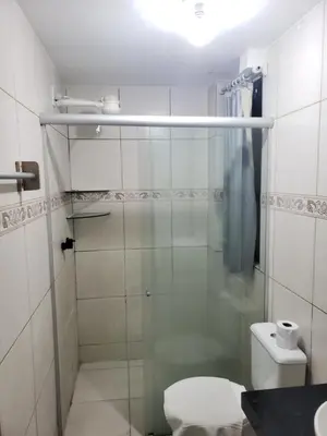 Uma casa de banho em Pousada Dragao Do Mar