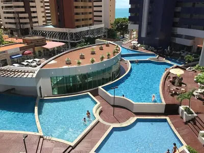 A piscina em ou perto de Apartamento Vista Mar