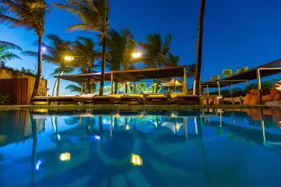 A piscina em ou perto de Vila Coqueiros Boutique Hotel