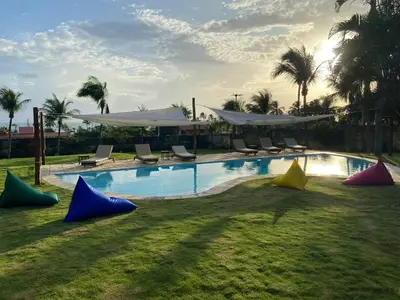 A piscina em ou perto de A Villa 8 suites 30 pessoas