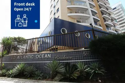 A planta de Atlantic Ocean Residence
