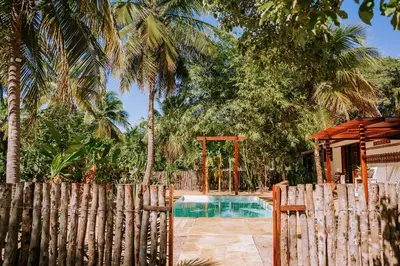 A planta de Refugios Parajuru - Chalet la Garagem