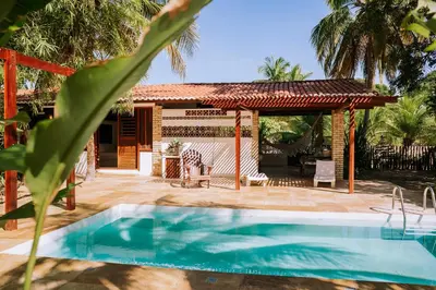 A piscina em ou perto de Refugios Parajuru - Chalet la Garagem