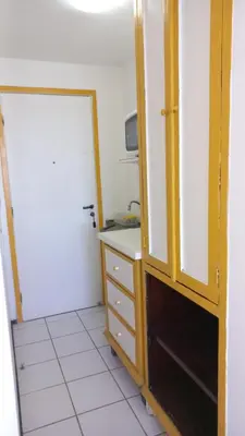 A cozinha ou kitchenette de STUDIO EM FORTALEZA NO CONDOMINIO VILA DE IRACEMA