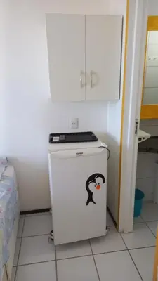 A cozinha ou kitchenette de STUDIO EM FORTALEZA NO CONDOMINIO VILA DE IRACEMA