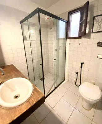 Uma casa de banho em Cumelen