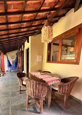 Uma área de estar em Cumelen