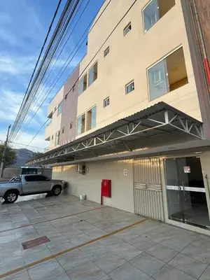 O edifício onde o hotel está situado