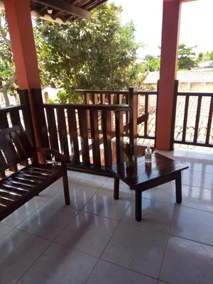 Uma varanda ou terraço em Apartamento Florence