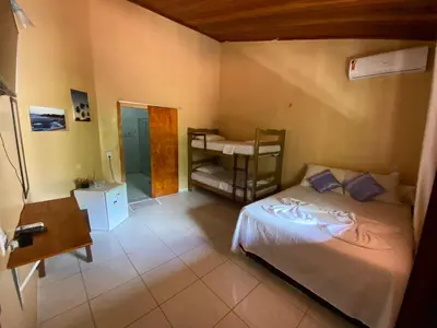 Uma cama ou camas num quarto em Apartamento Florence