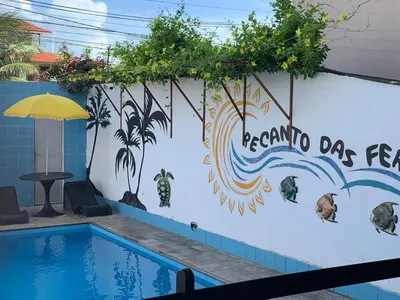 A piscina em ou perto de Pousada Recanto das Férias