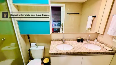 Uma casa de banho em Vg Fun by Diego Flats
