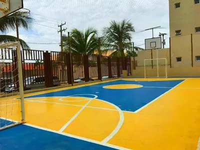 A planta de Beach living, Pé na areia, Vizinho ao B Park - Oficial