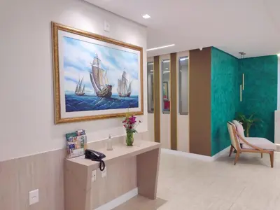 A planta de Hotel Três Caravelas