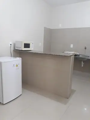 A cozinha ou kitchenette de San Phillip Flat Hotel