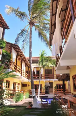 O edifício onde o hotel está situado