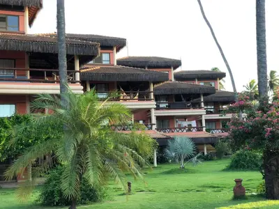 Um jardim no exterior de Dream Village,Paradise for families and Kitesurfers