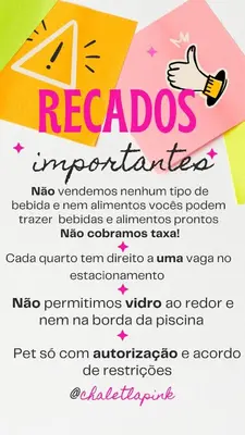 Um certificado, prémio, placa ou documento mostrado em Pousada Chalet La Pink