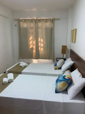 Uma cama ou camas num quarto em Royal Beach Cumbuco