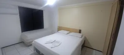 Uma cama ou camas num quarto em Porto de Iracema Vista Mar
