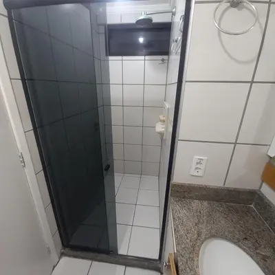 Uma casa de banho em Porto de Iracema Vista Mar
