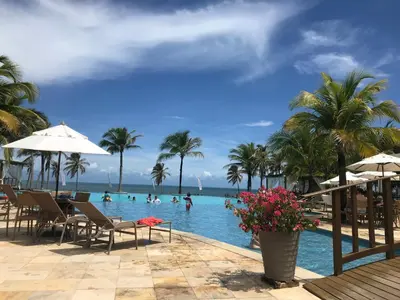 A piscina em ou perto de Condomínio Wai Wai Pé na Areia - Praia de Cumbuco