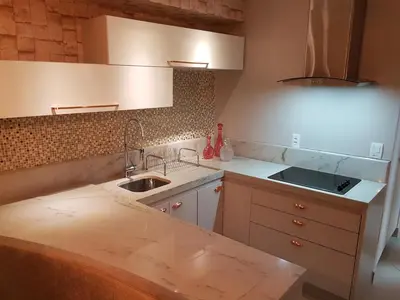 A cozinha ou kitchenette de Landscape Beira Mar - 1200 Platinum