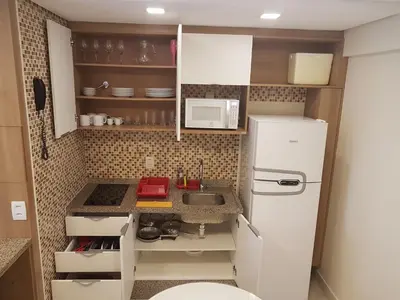 A cozinha ou kitchenette de Landscape Beira mar