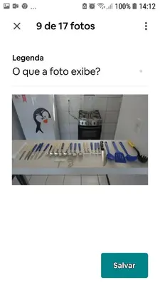 A planta de Apartamento Beira mar