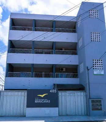 A planta de Pousada das Maracanãs
