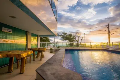 A piscina em ou perto de Hotel Litoral Fortaleza