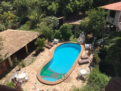 A piscina em ou perto de Hotel e Pousada Tropical Wind do Cumbuco