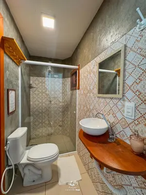 Uma casa de banho em Pousada Icaraizinho Praia
