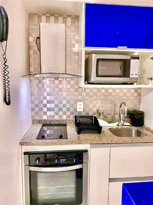 A cozinha ou kitchenette de Apto. Novo Landscape Beira Mar