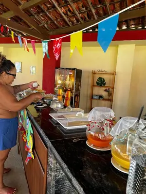 Refeições na estalagem ou nas proximidades