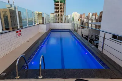 A piscina em ou perto de Aquidabã Praia Hotel