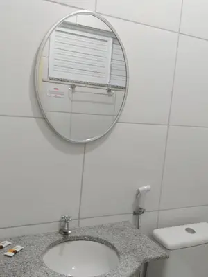 Uma casa de banho em Hotel Villa Real