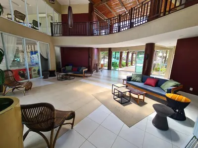 A planta de Beach Living Vista Mar - 3 Quartos - Pé na Areia